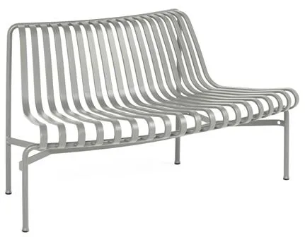 HAY Palissade Park Dining Bænk Out 1 Stk. inkl. Monteringssæt Ikke Fritstående Sky Grå